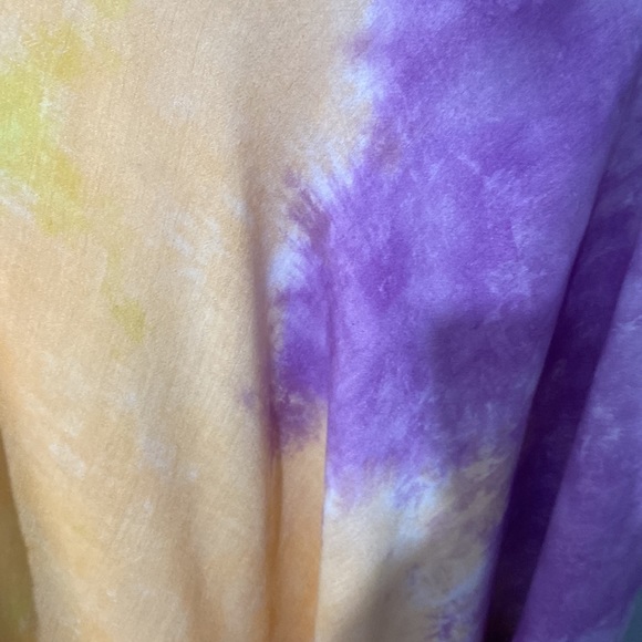 Tie-dye swimsuit cover-up. Never worn. - Picture 4 of 7